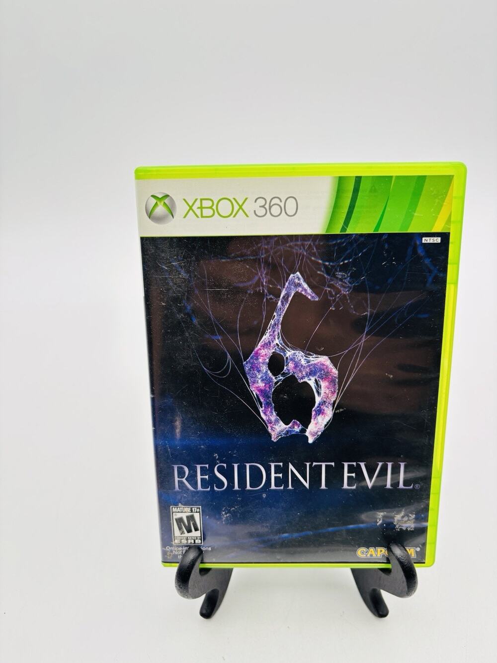 Resident Evil 6 (Microsoft Xbox 360, 2012) No Manual Tested Working VG Condition